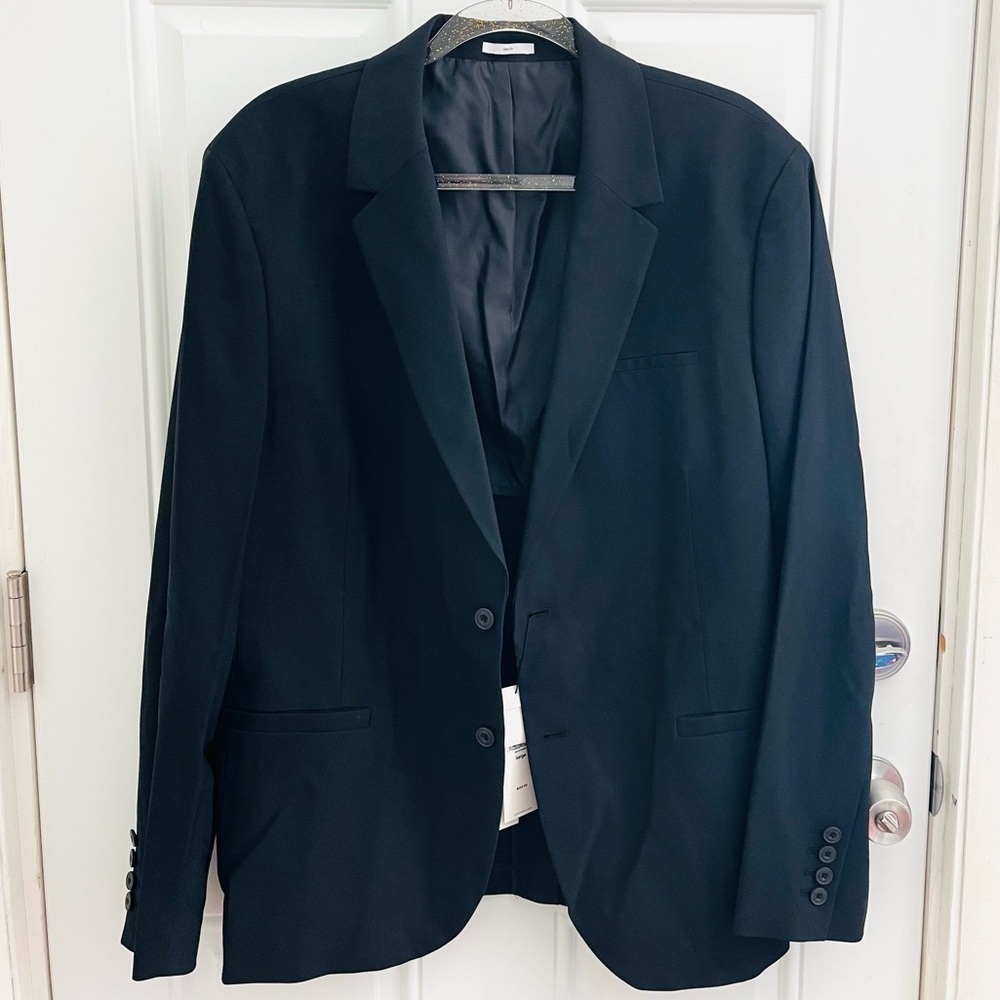 host pick 🎉 NWT calvin klein black beauty men's business blazer size large